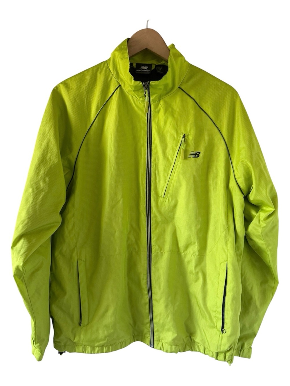 New Balance Men’s Neon Lime Performance Jacket - M